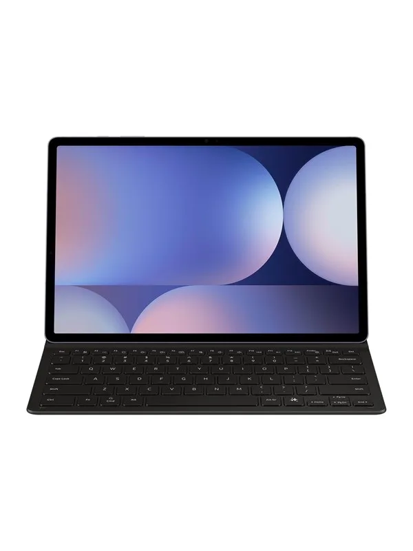 Samsung Galaxy Tab S10+ / Tab S9 FE+ / Tab S9+ - Book Cover Keyboard Slim - Black (Nordic) - Tastatur & Foliosett - Svart