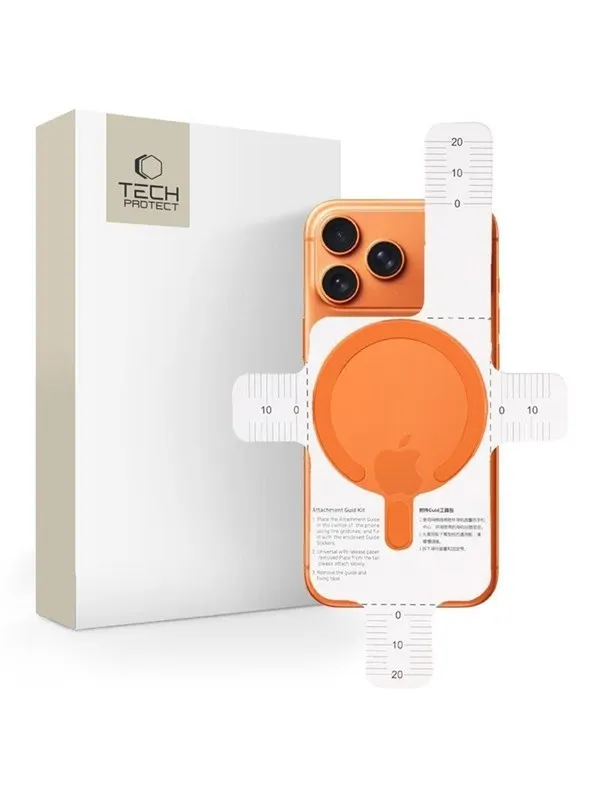 Tech-Protect MagSafe  MMP-200 Magnetic Ring for Phone - Orange