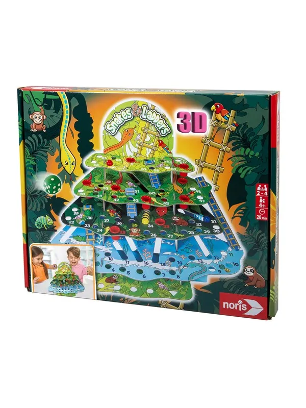 Noris Snakes & Ladders Jungle