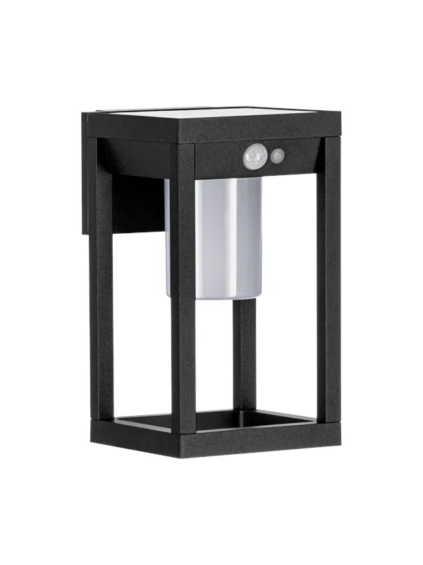 EGLO MARTANO solar lamp with sensor black