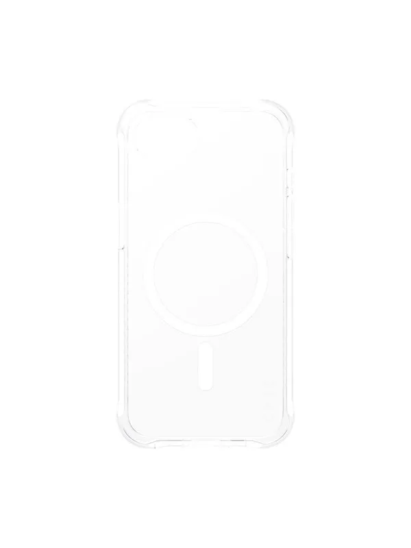 CARE by PanzerGlass Samba Case Transparent w. White Qi Compatible iPhone 17e | 16e