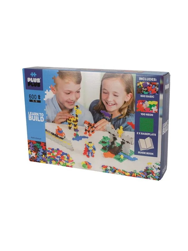 Plus-Plus Basic Learn to Build / 600 pcs