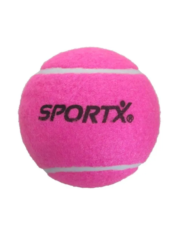 SportX Jumbo Tennis Ball L Pink 13cm