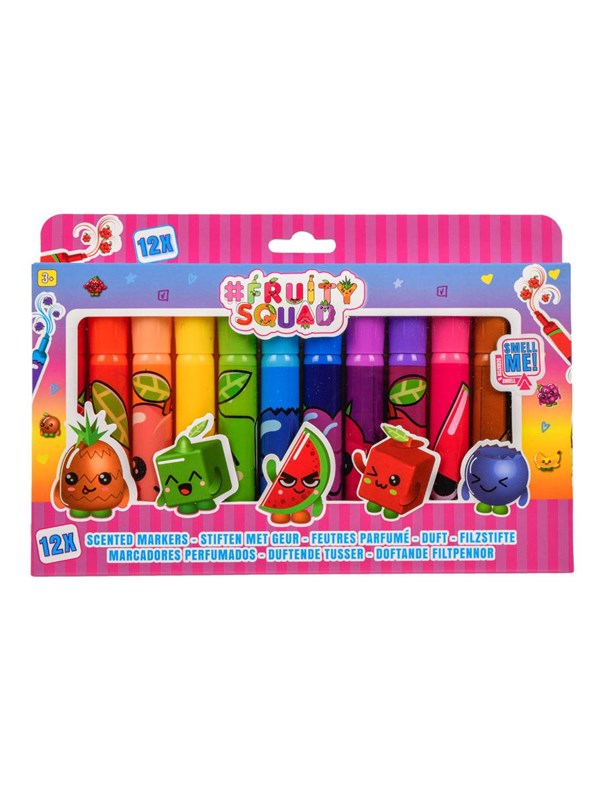 Canenco Fruity Squad Scented Markers 12 pcs