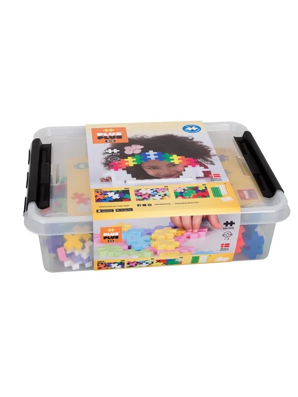 Plus-Plus BIG Storage Box Mix / 200 pcs