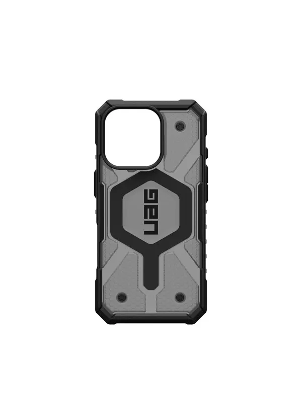 UAG Pathfinder Clear Magsafe Ash - iPhone 16 Pro
