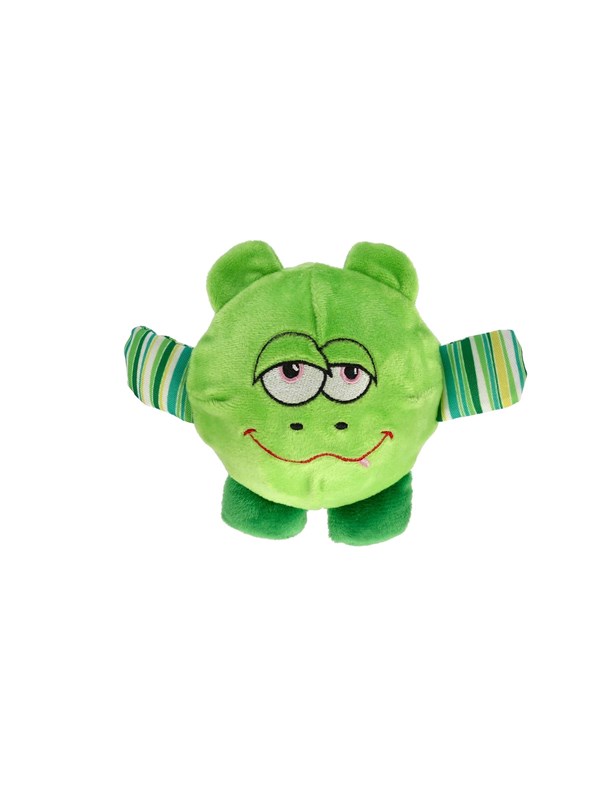 Dogman Dog Toy Frogge Boll Squeaker Plushie 15cm