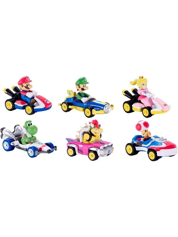 Hot Wheels Mario Kart Replica Diecast 1:64 (Assorted)