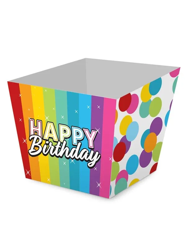 Folat BV - Candy containers Happy Birthday 5 pcs.