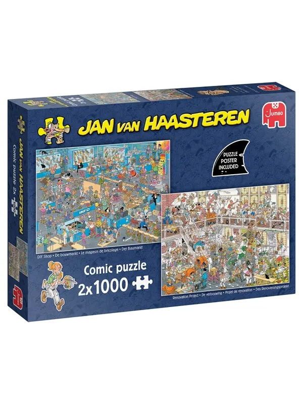 Jan van Haasteren DIY Shop & Renovation project(2 x1000)