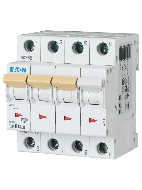 Eaton Plsm-c13/3n-mw - miniature circuit breaker mcb