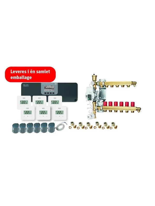 Roth Touchline SL complete wireless heating package, 6 rooms