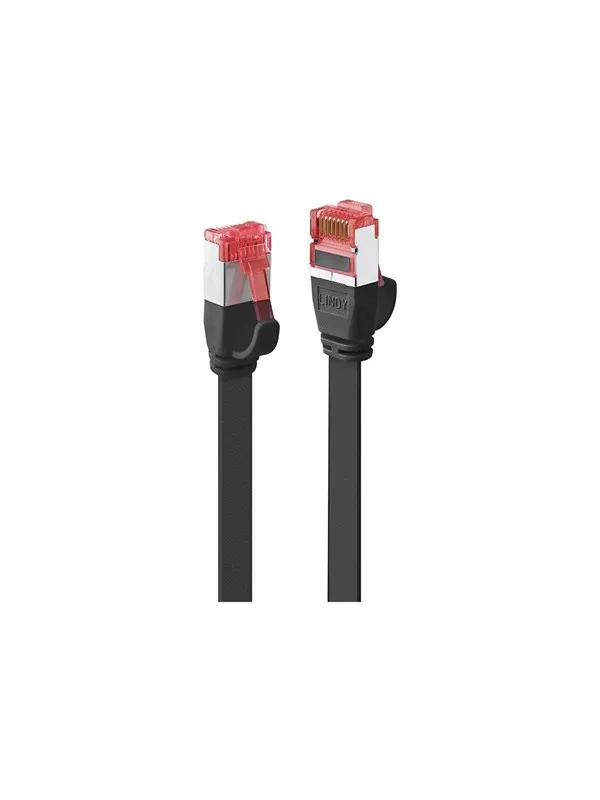 Lindy patch cable - 10 m - black - Svart - 10m