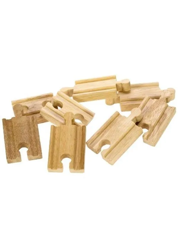 Bigjigs Wooden Rails - Mini 8 pcs.
