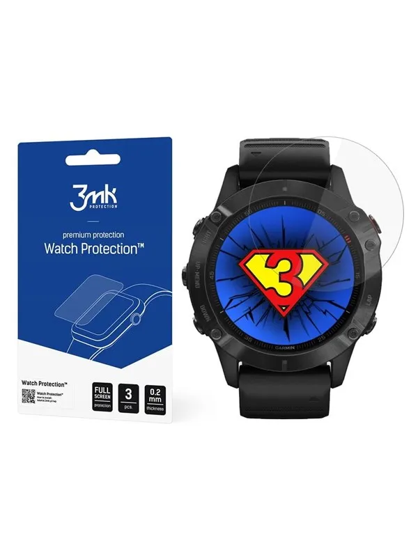 3mk Garmin Fenix 6 Pro -  Watch Protection™ v. FlexibleGlass Lite