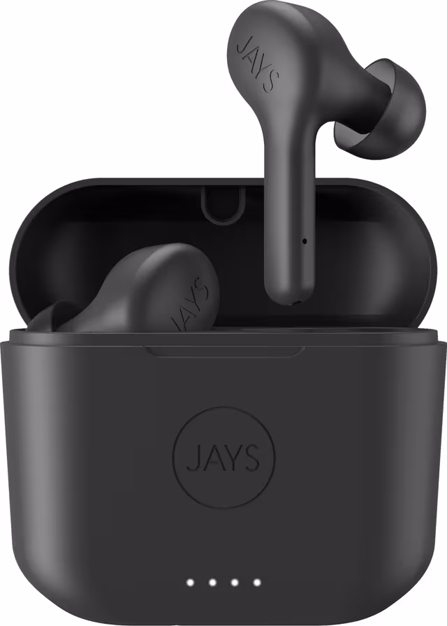 Jays f-Five true wireless in-ear headphones (sort)