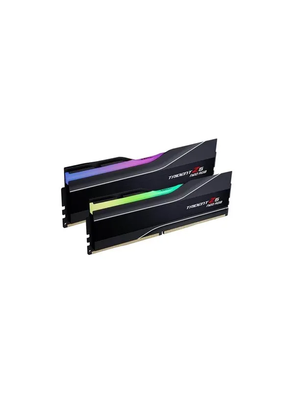 G.Skill Trident Z5 Neo RGB DDR5-6000 - 64GB - CL32 - Dual Channel (2 pcs) - AMD EXPO & Intel XMP - Svart med RGB