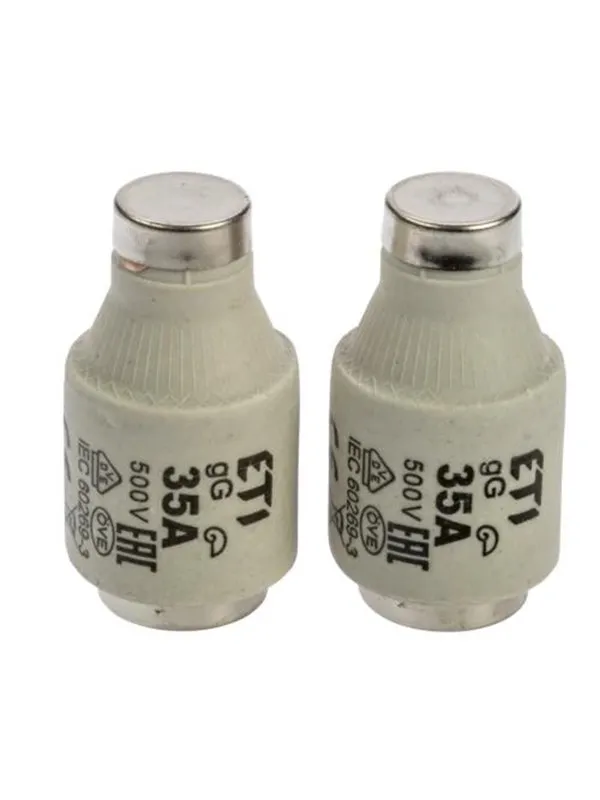 Nordic Quality Fuse Diazed DZ3 35A 2 pcs.