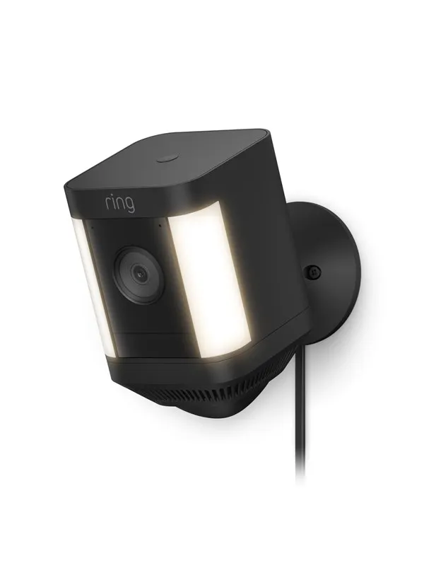 Ring Spotlight Cam Plus Plug-in Black