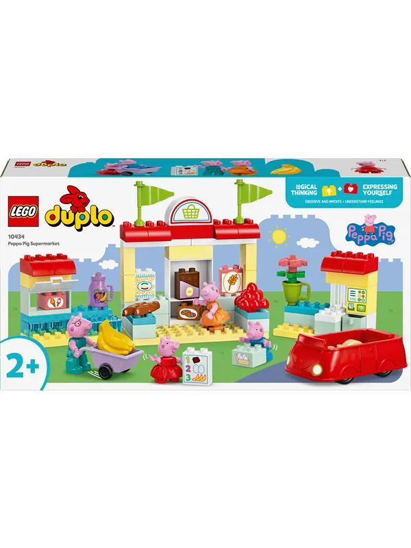LEGO DUPLO 10434 Peppa Gris og matbutikken