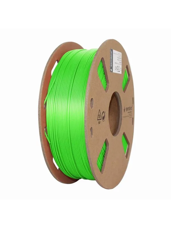 Gembird PLA+ filament - Grønn - 1.75mm ø - 1 kg