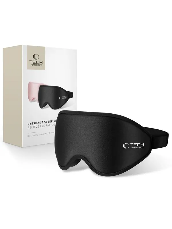 Tech-Protect Eyeshade Sleep Mask - Black