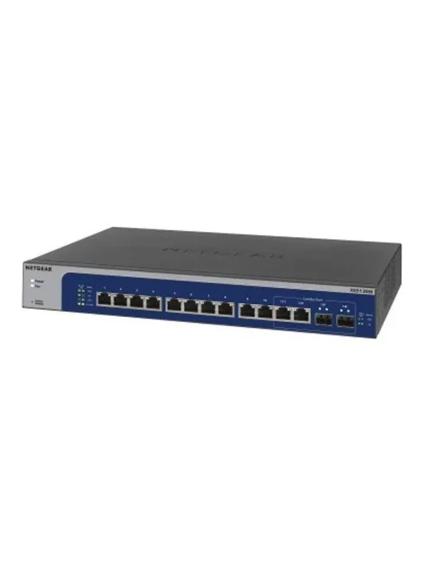 Netgear Plus XS512EM - v2 - switch - 12 ports - smart - rack-mountable