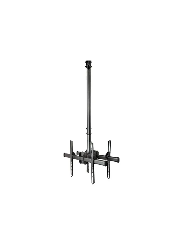 StarTech.com Ceiling TV Mount - For Dual Back-to-Back 32" to 75" Displays - ceiling mount - Max 45 kg - recommended for 75"
