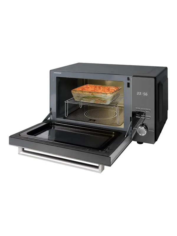 ProfiCook PC-MWG 1204 - microwave oven with grill - freestanding - black