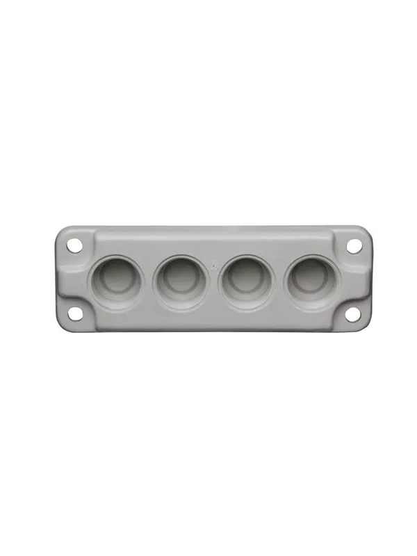 FIBOX Mb10149-pm / oezxb 2 cable gland plate set complete.