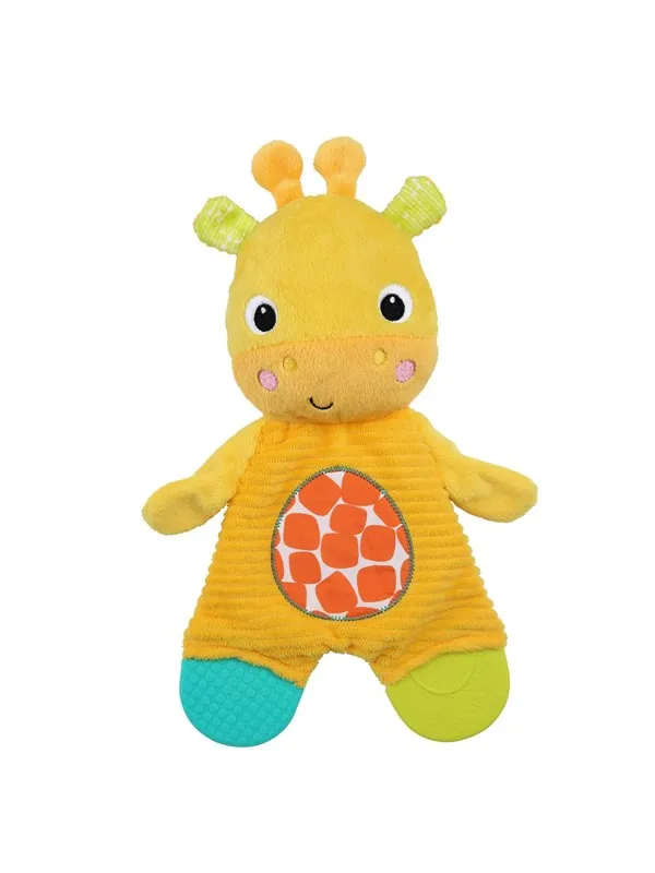 Bright Starts Snuggle & teether w. giraffe