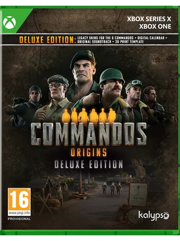 Commandos: Origins (Deluxe Edition) - Microsoft Xbox One - Sanntidsstrategi