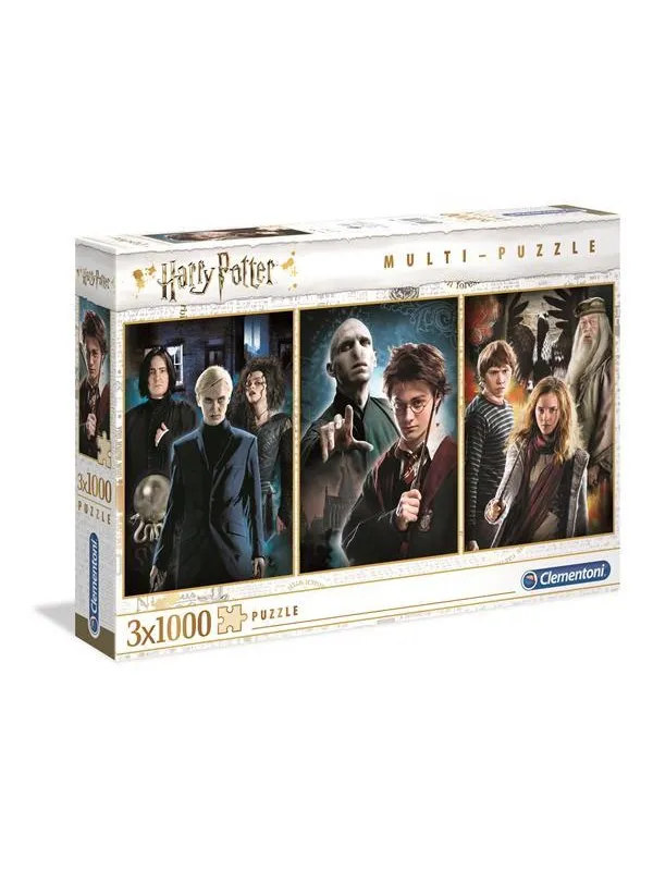 Clementoni 3x1000 pcs. High Quality Collection Harry Potter Gulv