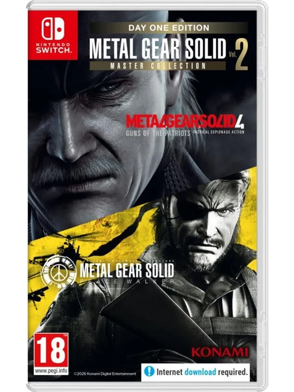 Metal Gear Solid: Master Collection Vol. 2 (Day One Edition) - Nintendo Switch - Action/Adventure
