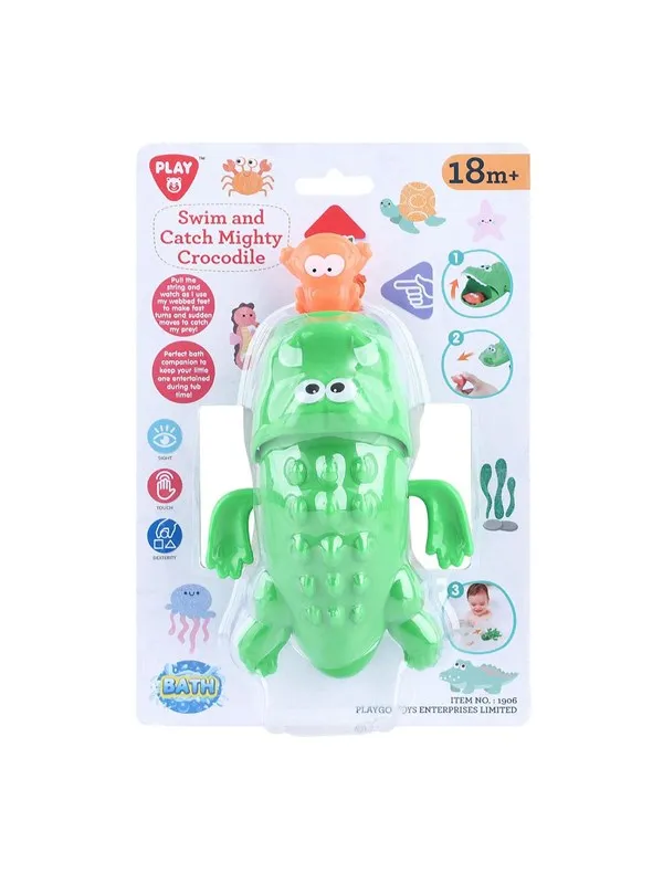 PLAY - Bath Toys Swim and Catch Crocodile 2pcs.