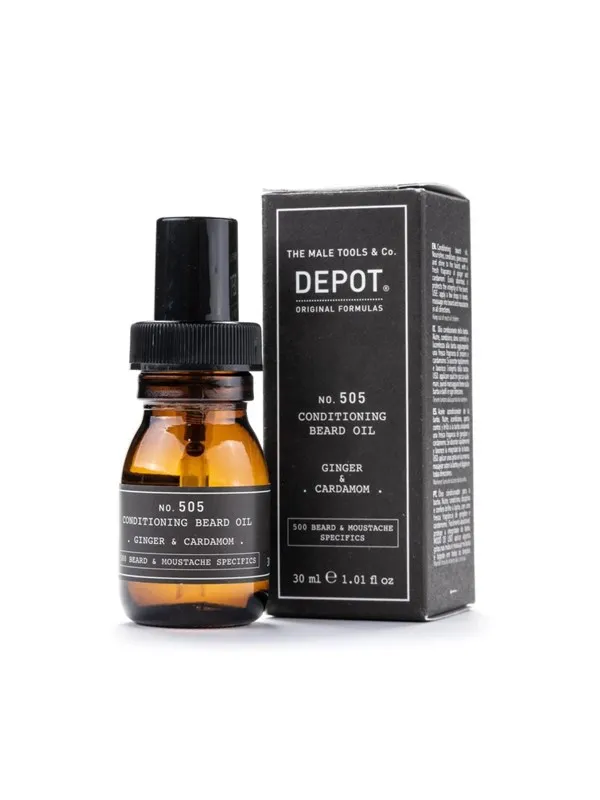 Depot 505 Conditioning Beard Oil Ginger & Cardamom 30 ml