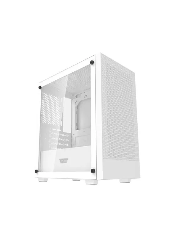 Darkflash M305 Computer Case - White - Kabinett - Hvit