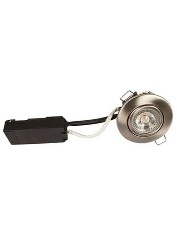 Scan Products Luna Low Profile Outdoor Downlight 6.2W 3000K Ra95 IP65 Brushed steel
