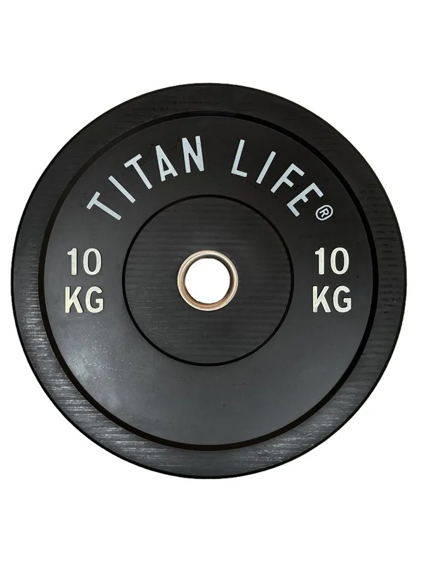 TITAN LIFE PRO Bumper Plate Rubber 10 kg