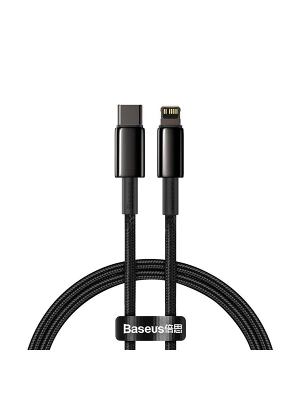 Baseus Tungsten Gold Cable Type-C to iP PD 20W 1m (black)