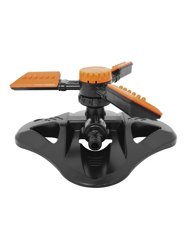 Green>it sprinkler with 3 arms and 18 nozzles
