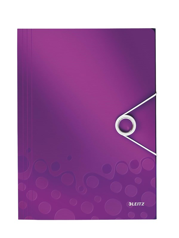 Leitz Strikkmappe  WOW PP A4 Lilla