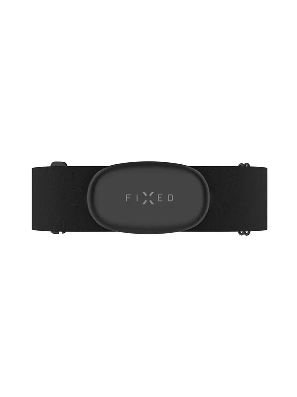 FIXED PULSE DUAL Chest strap hearth-rate monitor (HR+HRV) Black
