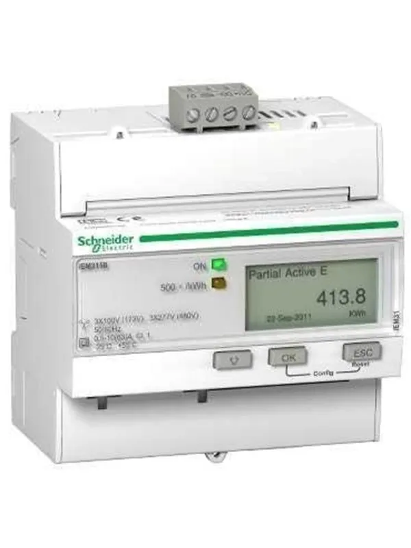 Schneider Electric Triphase kwh meter 63a modbus