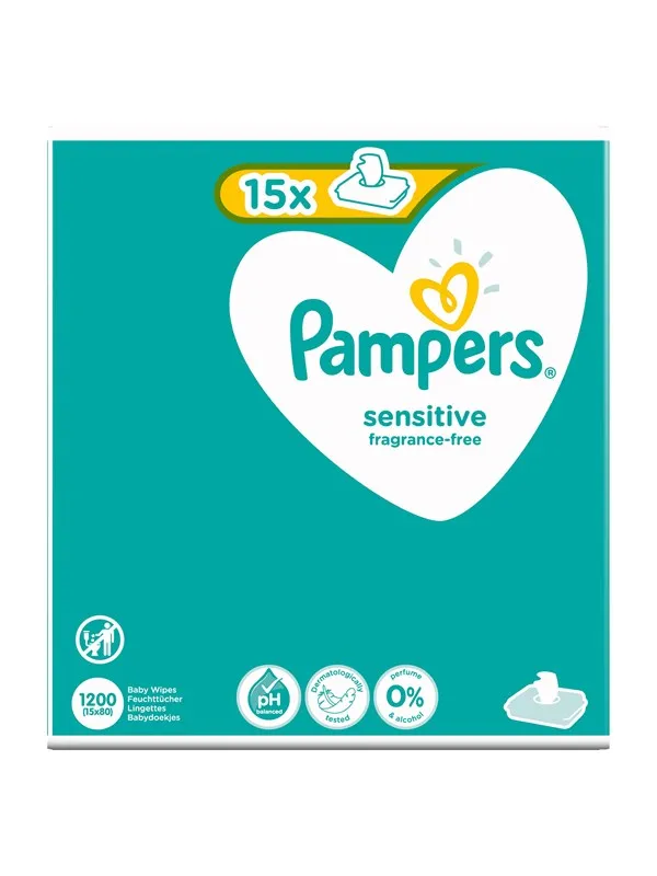 Pampers Sensitive Wipes