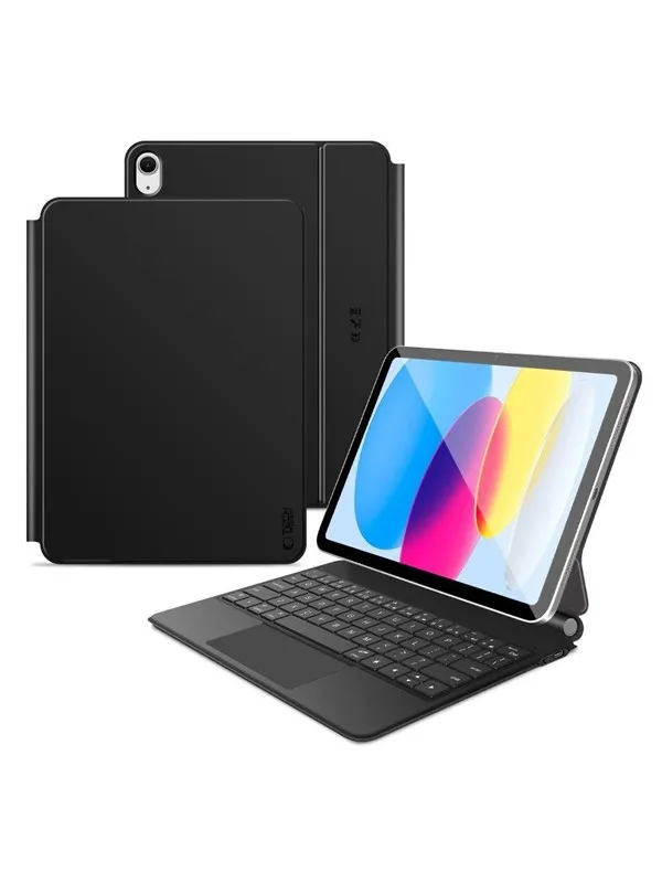 Tech-Protect Smartcase Magnetic Keyboard Case for iPad 10.9" 2022 / iPad 11" 2025 - Black