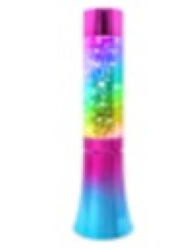 Music Glitter lamp colour changing height 33cm