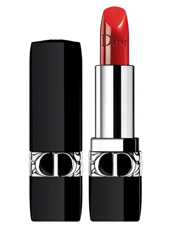 Christian Dior Couture Colour, Metallic, Cream Lipstick, 999, Red, Refillable, 3.5 g
