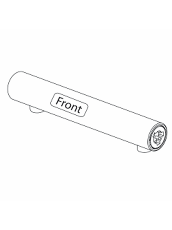 Pressalit replacement console tube white