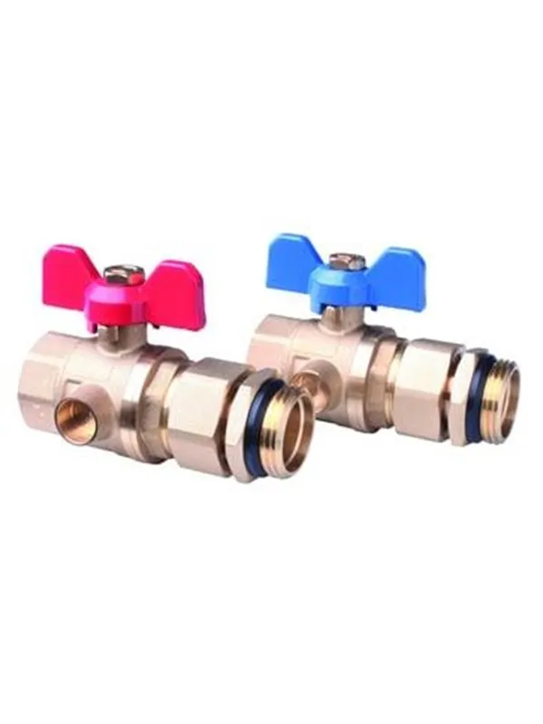 Danfoss ball valve set 1"